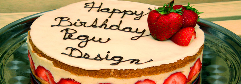 Pegu Design's 8th birthday