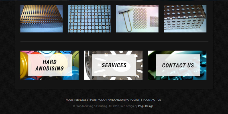 Star Anodising's website